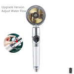 Luxury gold shower head