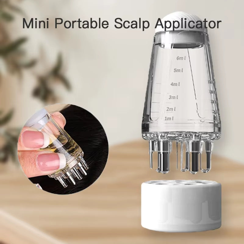 Portable Mini Scalp Applicator Comb