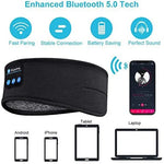 Wireless Bluetooth Earphone Sleeping Band Music Headphones Soft Elastic Comfortable Eye Mask Sleep Headset for Side Sleepers