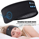 Wireless Bluetooth Earphone Sleeping Band Music Headphones Soft Elastic Comfortable Eye Mask Sleep Headset for Side Sleepers